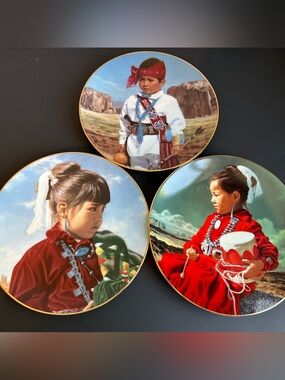 The Hamilton Collection 1994/1995 Decorative Collector Plates by Jay Schmidt